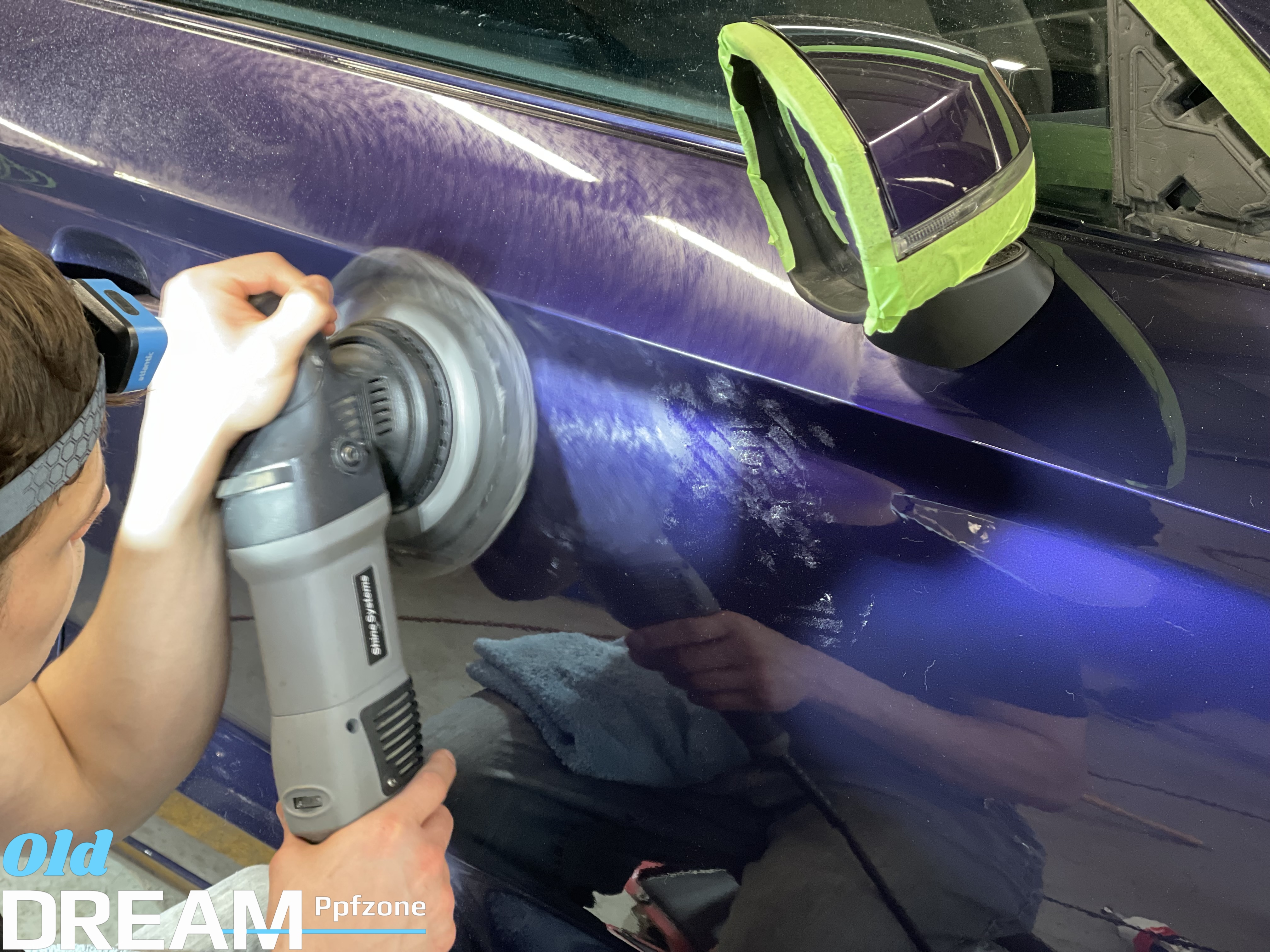 Audi A3 8Y Полировка кузова с нанесением керамики