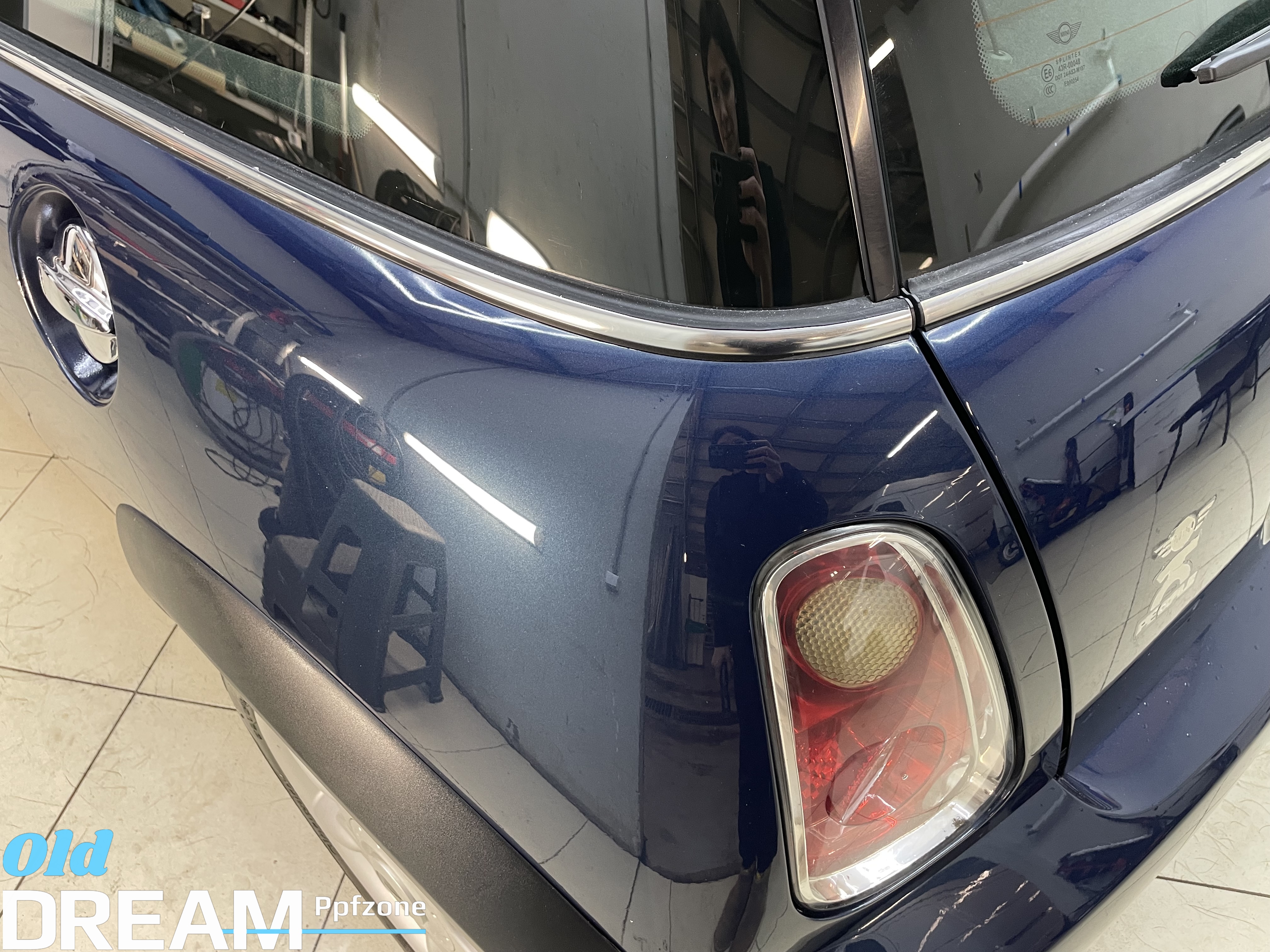 Mini Cooper Освежающая полировка кузова