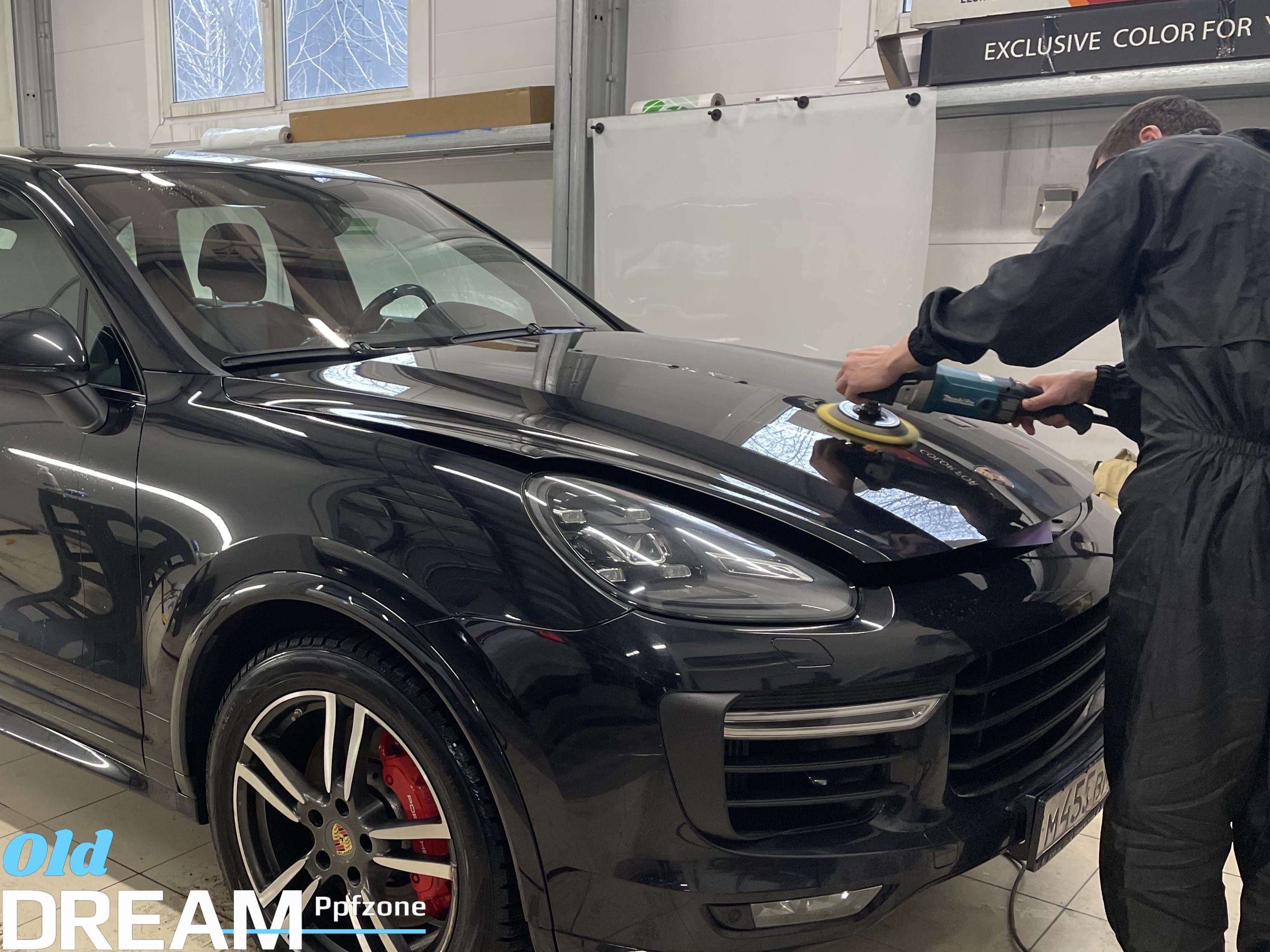  Porsche Cayenne Полировка кузова
