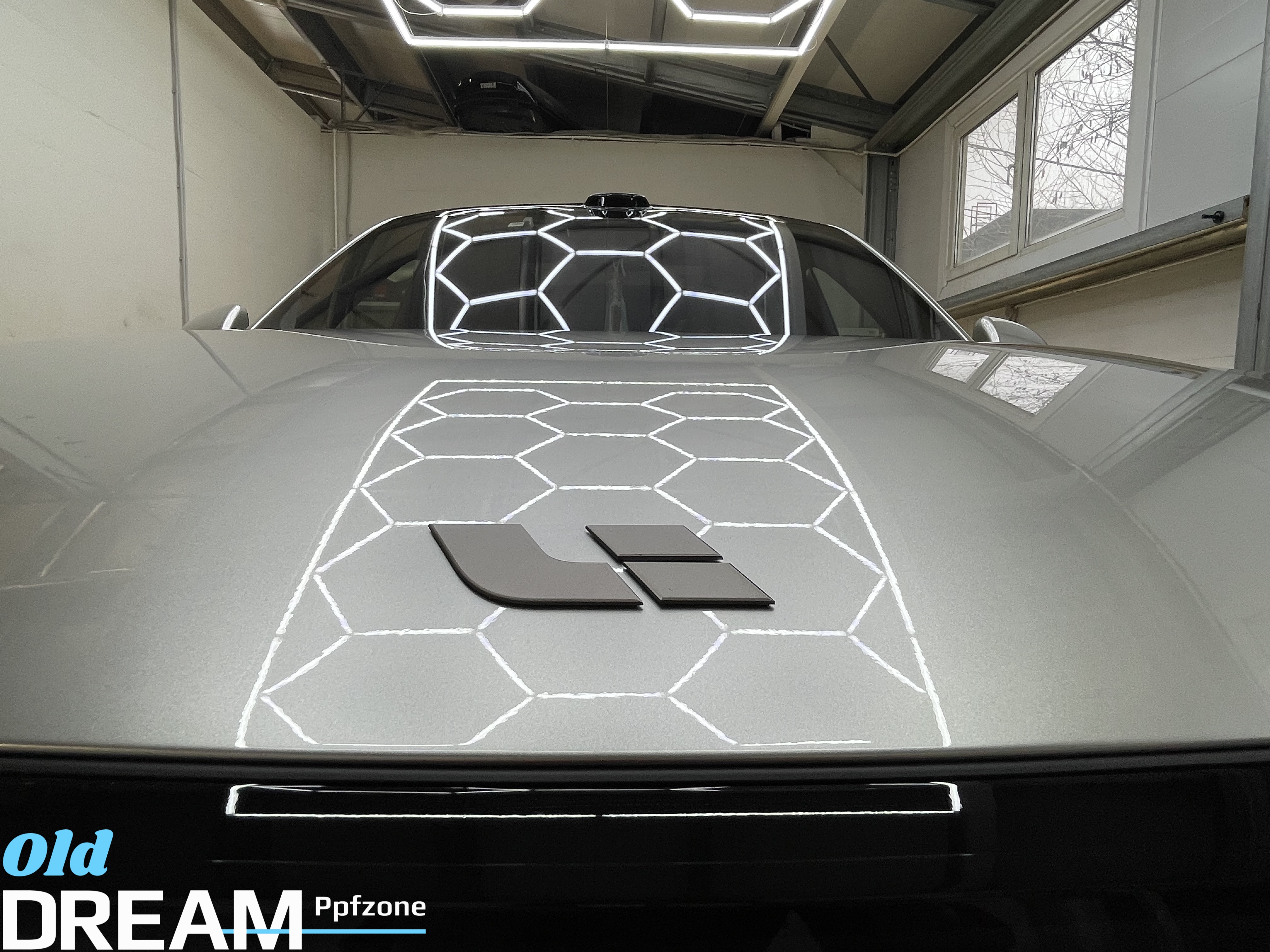 LiXiang L9 Оклейка цветной полиуретановой пленкой Champagne gold