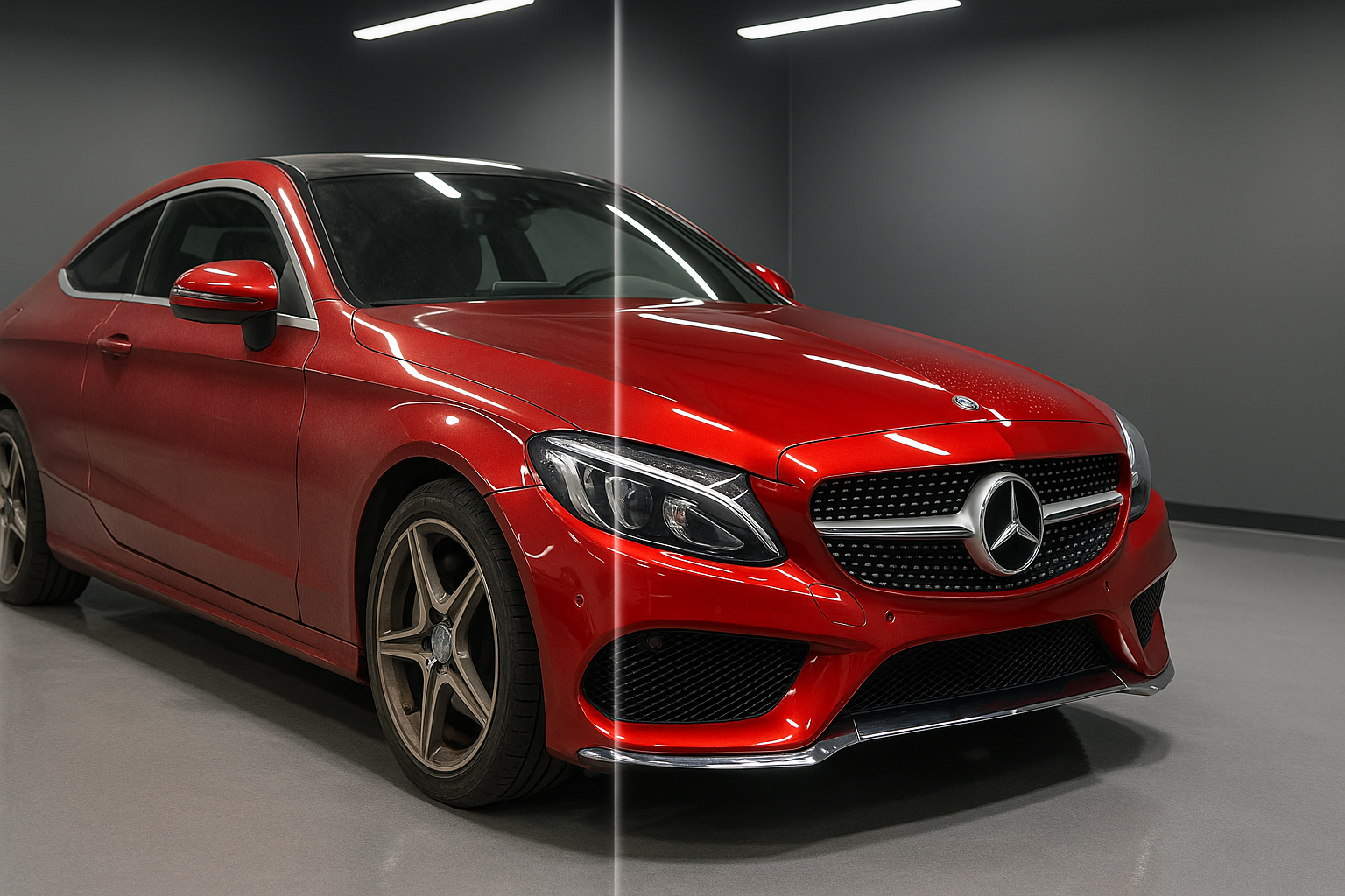 Детейлинг и защита Mercedes-Benz C-Class Coupe (C205)