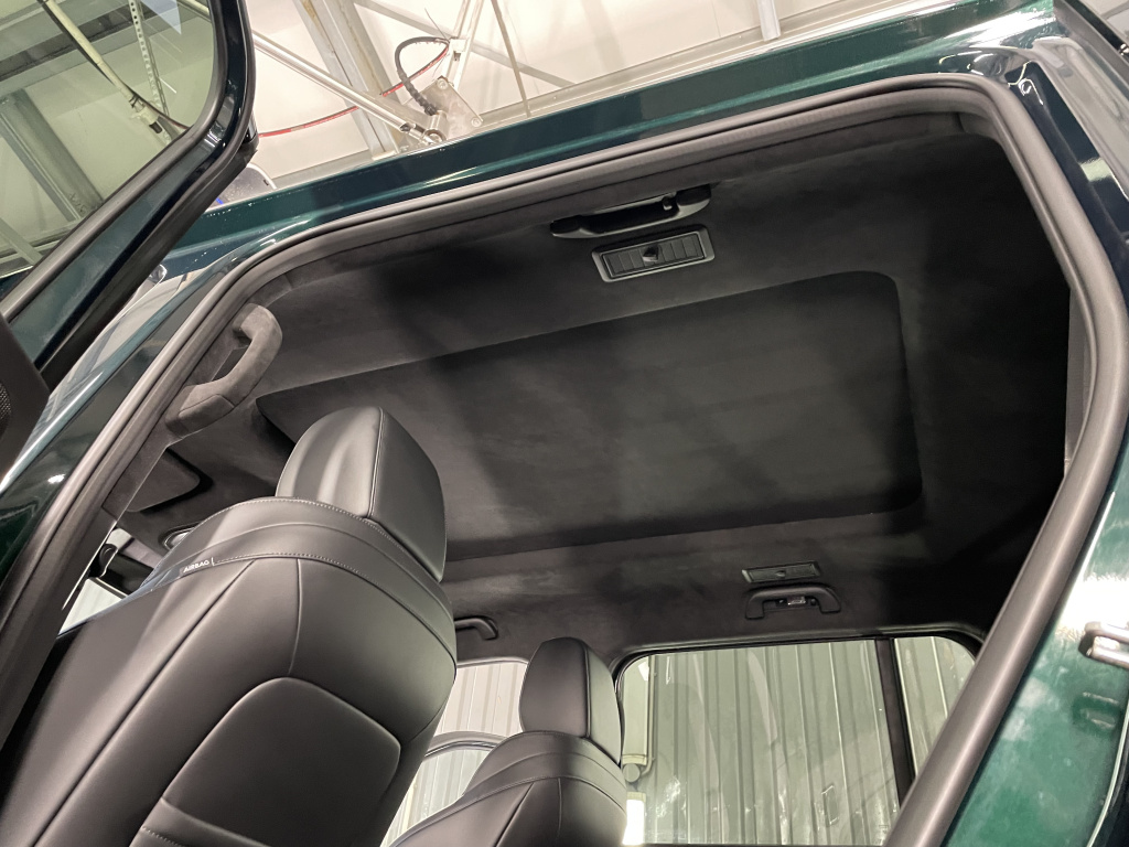 Перешитый потолок в Alcantara