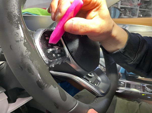 руль оклейка